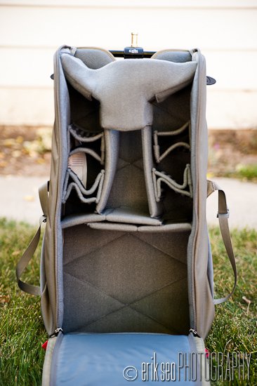 Clik Elite Volt Camera Backpack Review Newschoolers Front View Of The Main Compartment In Clik Elite Volt With Padded Dividers Configuration Pack Comes Is Designed To Be Able