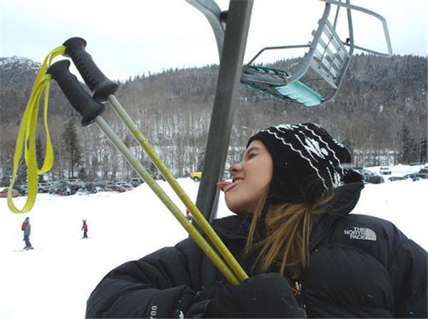 Sex On Ski Lift