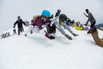 Newschoolers Week at Windells - Penguin Slides