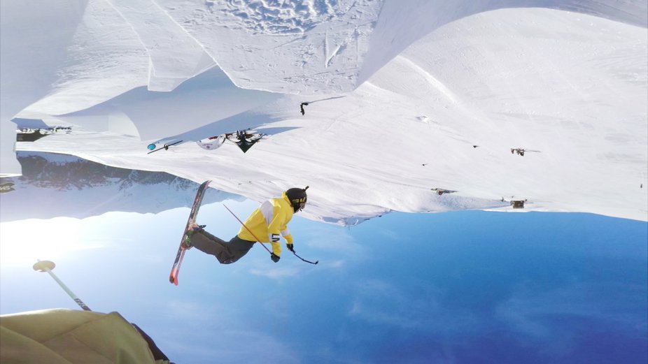 Fabian Bösch & Christof Schenk Dual Double Backflip at Suzuki Nine Knights