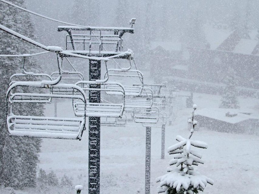 Winter Makes A Grand Appearance In California