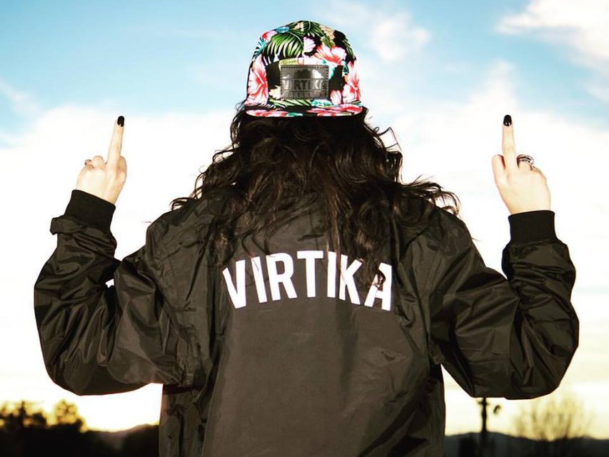 Skiing's Baddest Bitch Joins Virtika