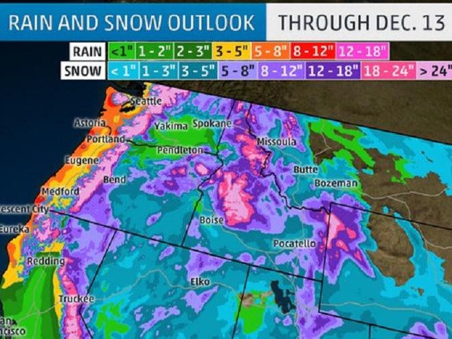 West Coast Resorts Prepare For Major Winter Storm This Week