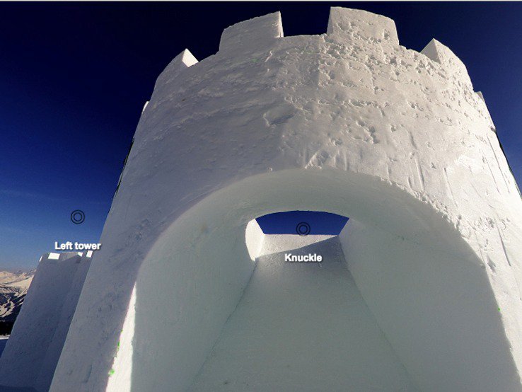 Virtual tour of the Suzuki Nine Knights 2016 chateau