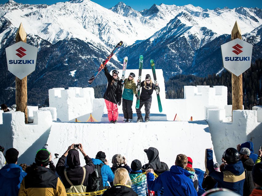 Giulia Tanno wins Big Air at Suzuki Nine Queens 2016