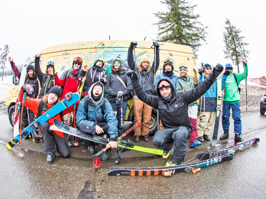 Line Skis Spring Break 2016