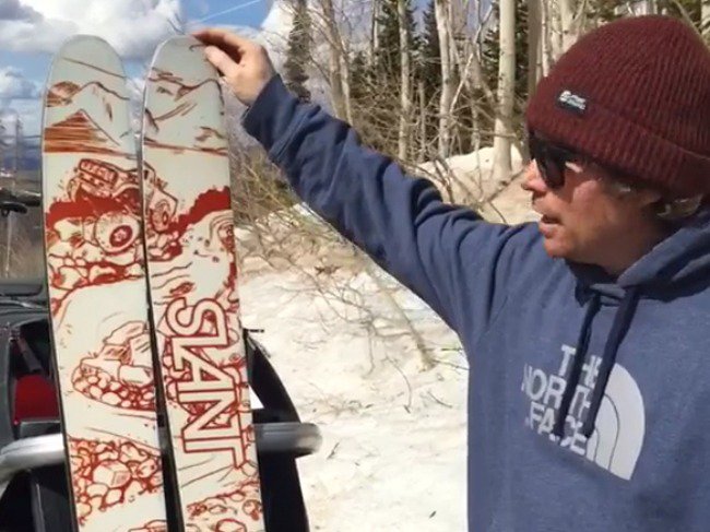 Skogen Sprang Show Off His Pro Model - The Slant Cornelious