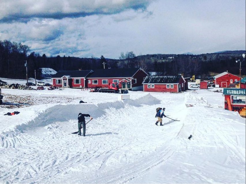 Pukwana Pipe: A rider built Halfpipe in backwoods Maine