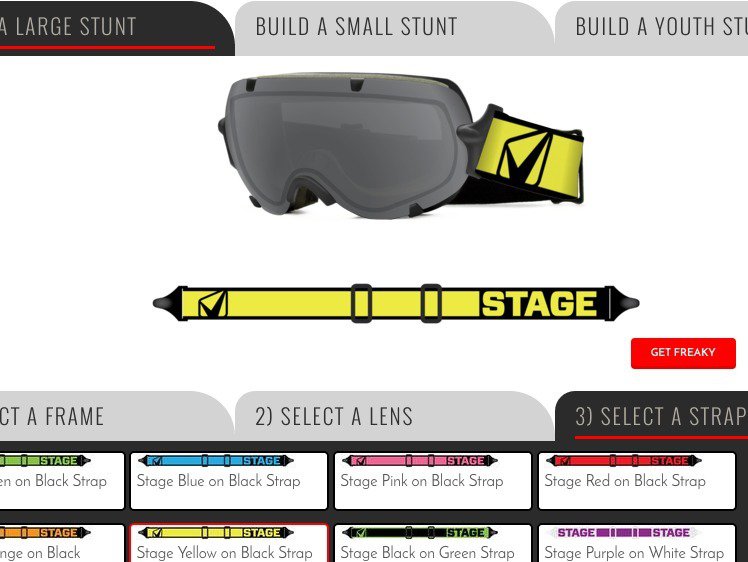 Stage: Goggles that Give Back