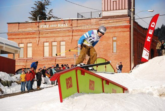 The Game rail jam takes it to the streets of Rossland