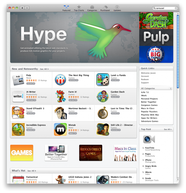 app store emulator on mac