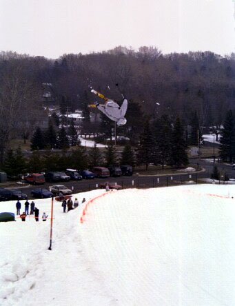 My friend Bill Kelly throwng down and stomping a HUGE UndaFlip