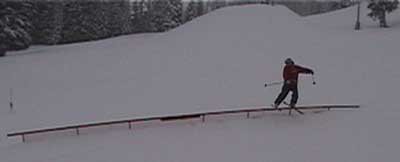 45ft Rail Slide @ Schweitzer