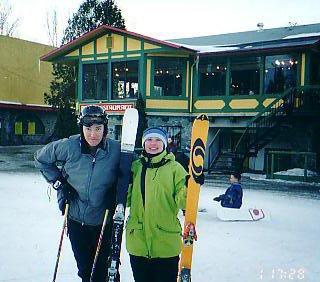 Chillin' at Edelweiss in Quebec