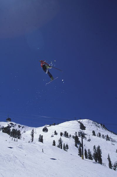 Nate doing a big ol' genie 360 at Mammoth