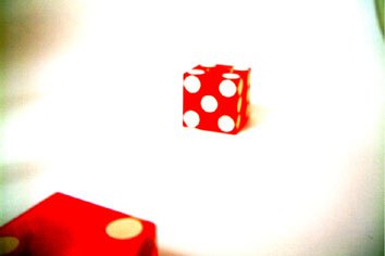 picture of dice i took and fucked around with in photoshop