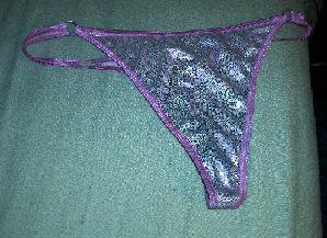 A pic of Fairy's thong after she took it off for me.