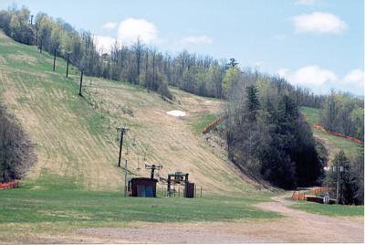 Snow on Memorial day In MI at Blackjack Ski Resort