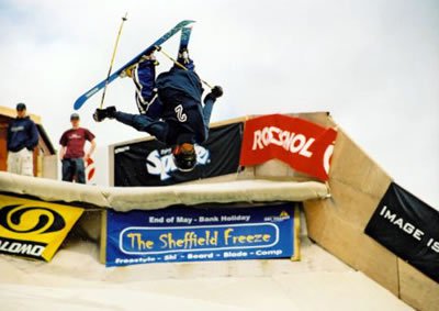 Skiing in sheffield (england)