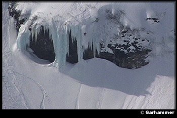 big iced-out cliff