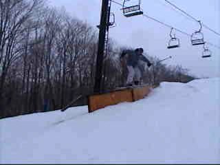 makin the best of the one rail we got at cannon