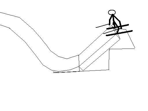 stick figure of jib we set up to day (october 4)