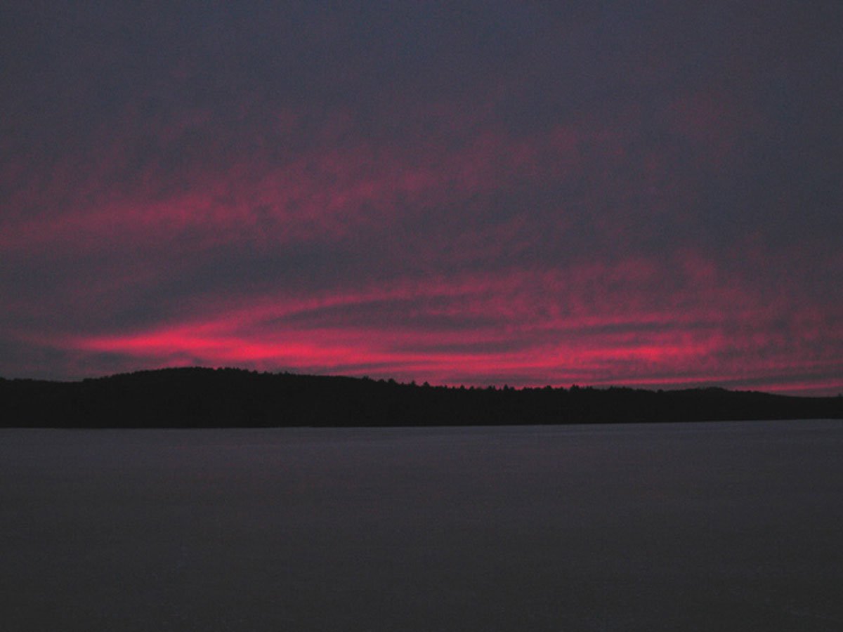 Sunrise Over Squam Lake