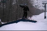 Small down kink rail hit at cannon