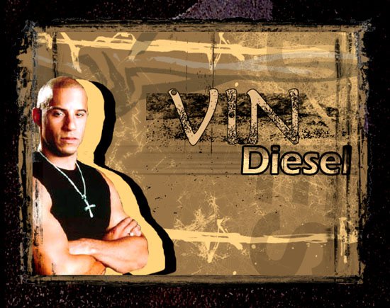 Vin Diesel! So Hot!