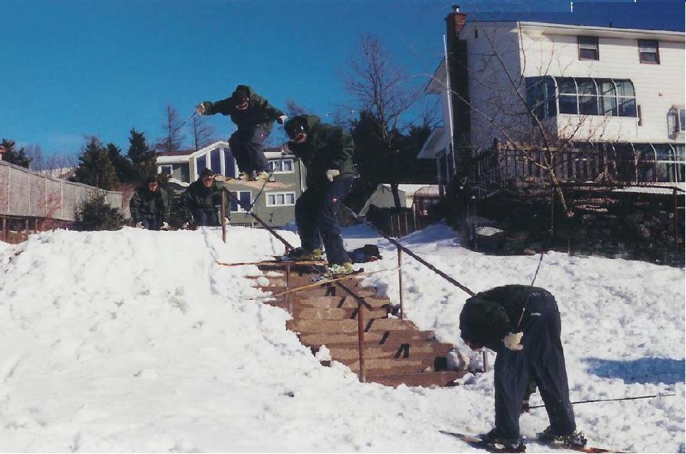 first handrail sequence