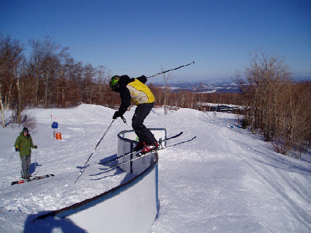 20 Foot S Rail @ Jay Peak