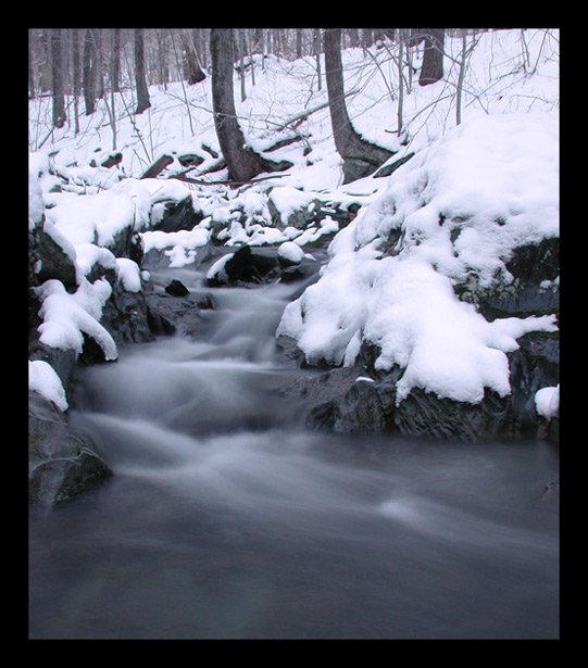 One More 4 second Exposure of a Stream