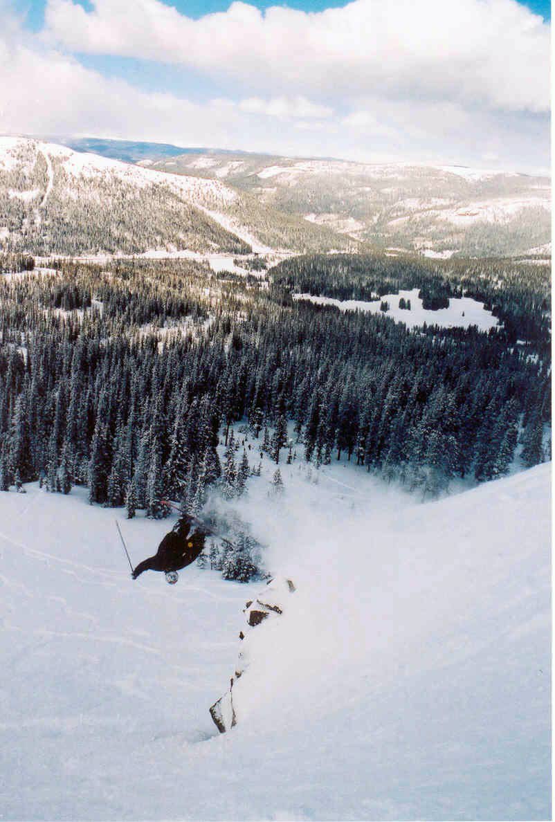 Picture: Lincoln off a cliff