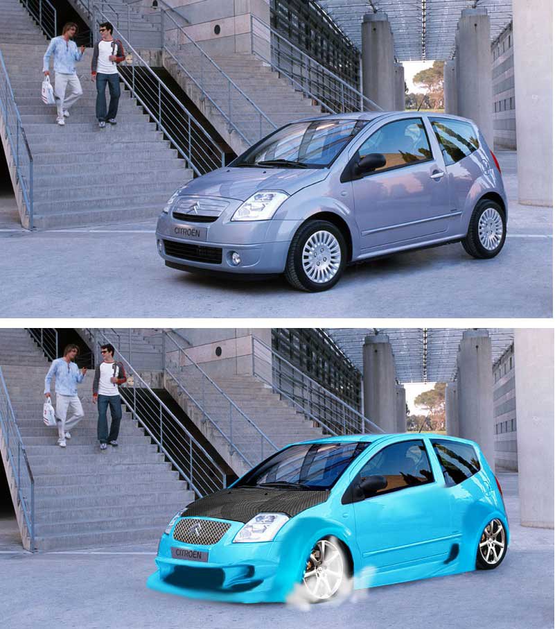 citroen c2 photoshopped all by me