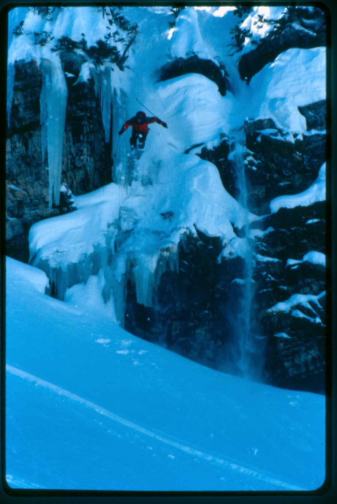 dropping the ice cliff