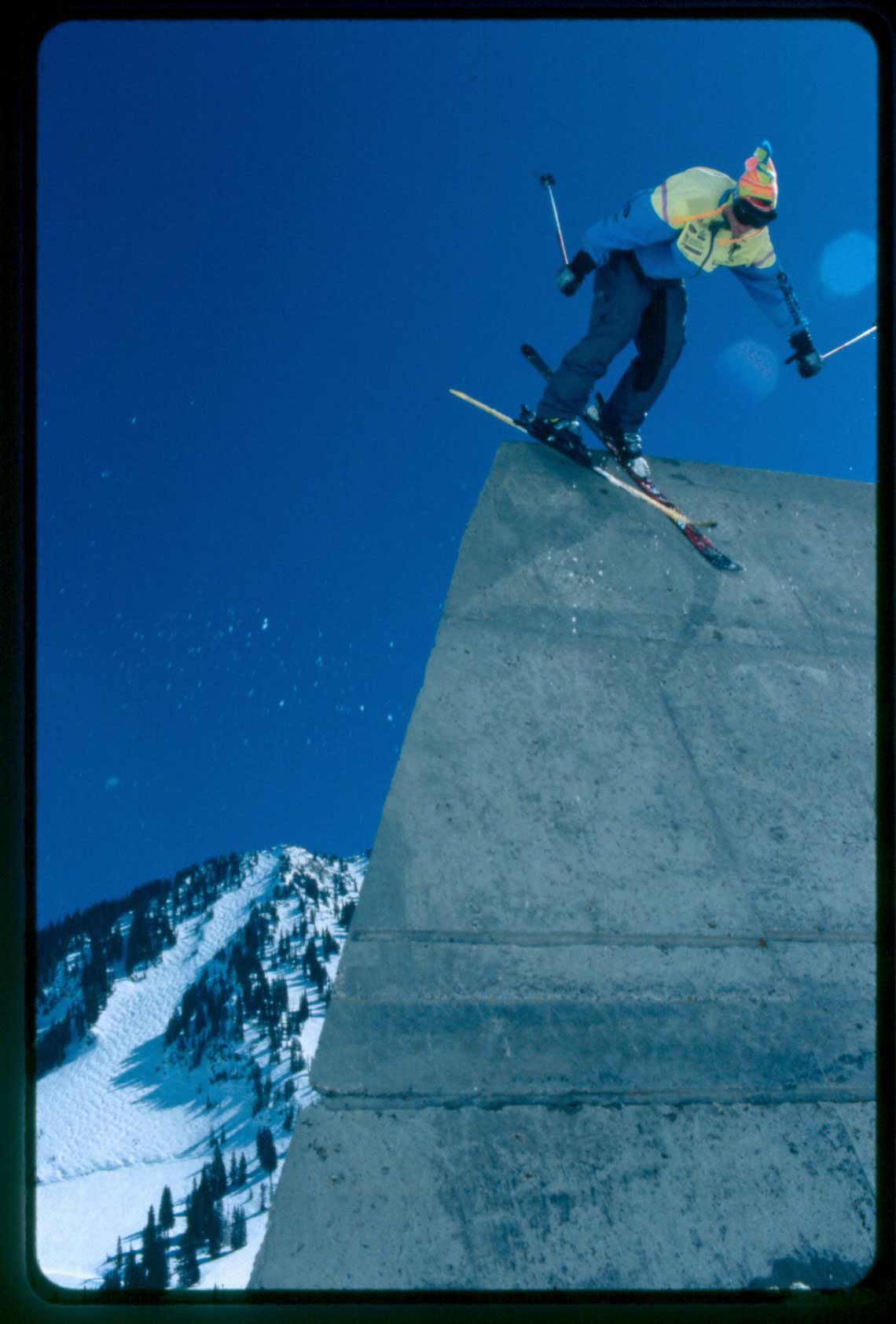 wall ride in neon