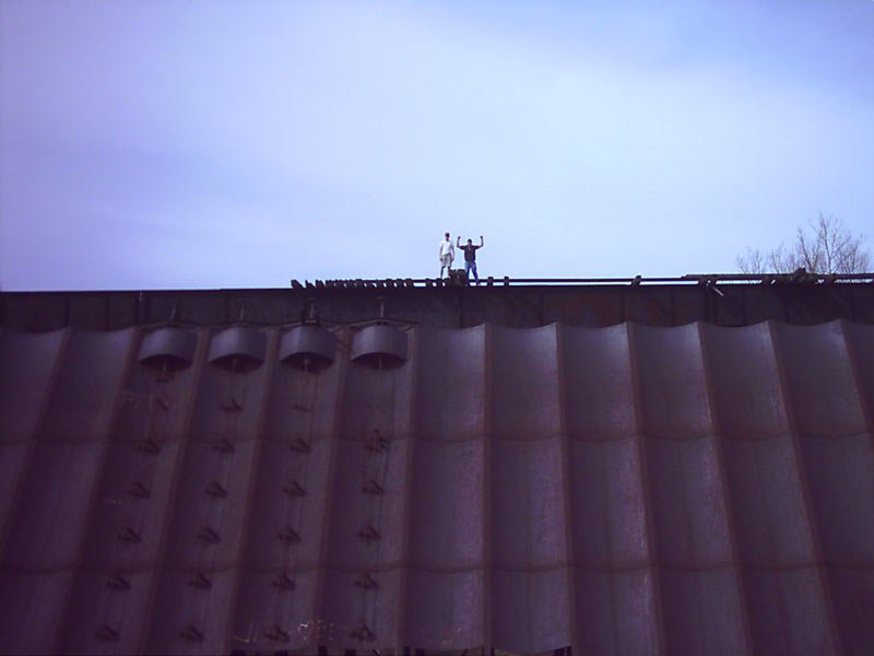 Me on top of the Dam