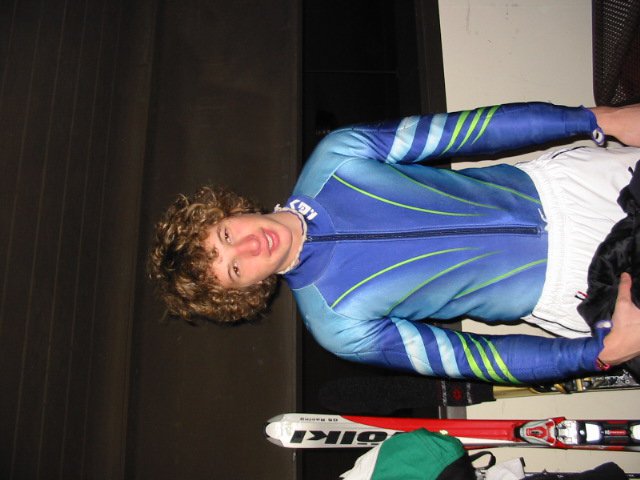 Me in a race suit