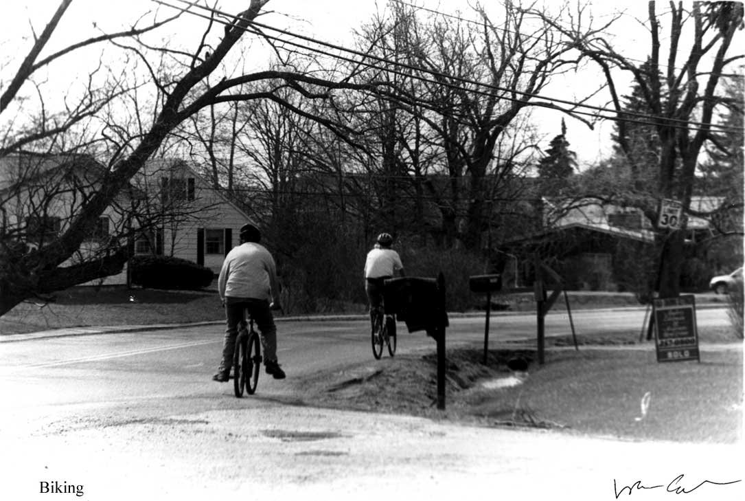 Biking