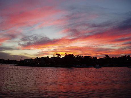 Sunset in Sydney