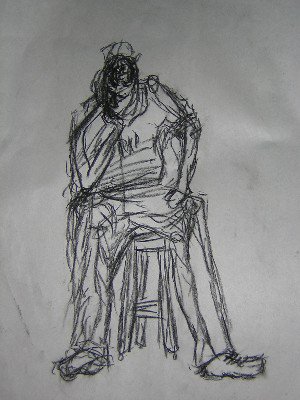 figure drawing I did... not too good