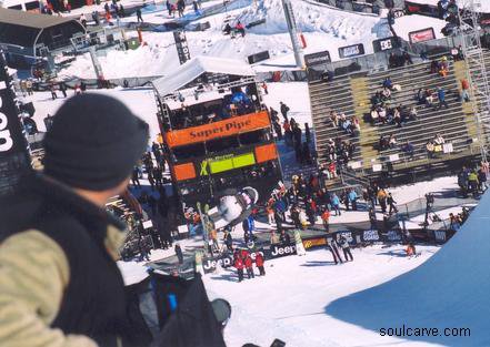 Hannah Epps at the Womens Superpipe Jam Winter X games 2004