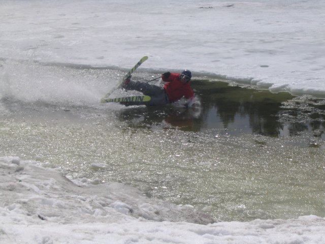 surfing with unique style