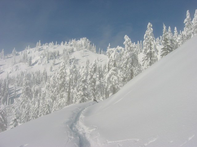 Pristine Winter Day In The Backbowl