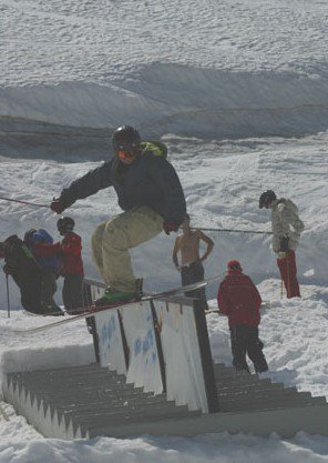 stair rail lipslide tailslide