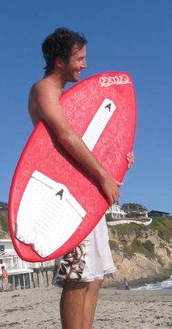 dave doesnt just boogie board :)