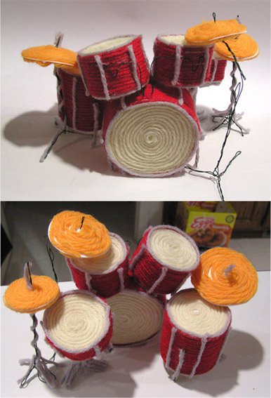 Yarn Drumset