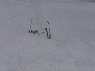 buried in pow