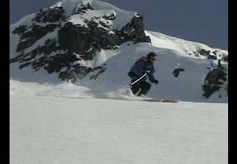 Big Mountain turn (Hidden Lake Peak)