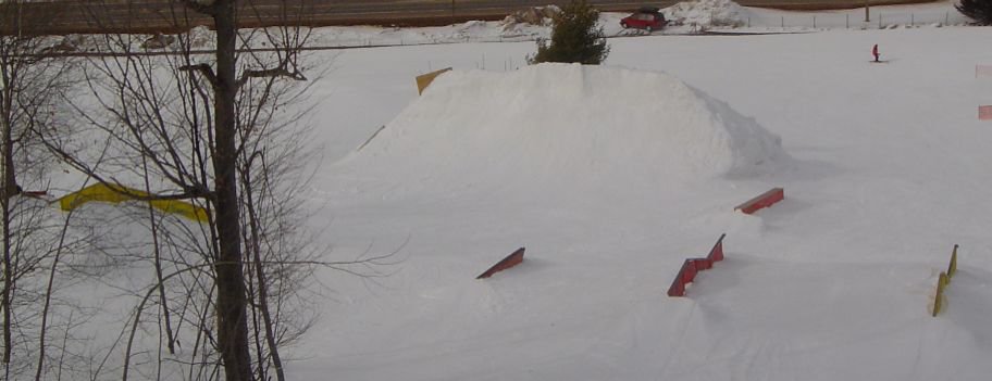 The lower part of Marquette Mtn's park